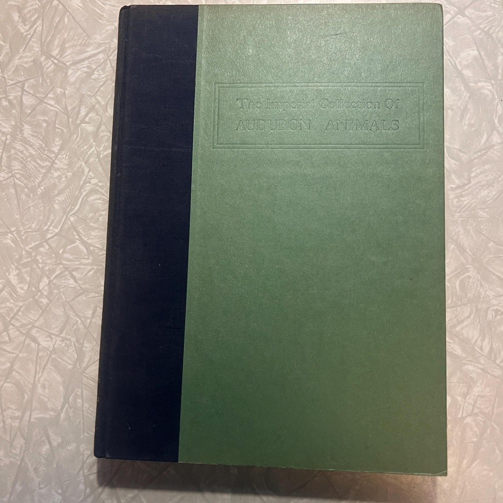 Imperial Collection of Audubon Animals 1967 First Print Illustrated Vintage HC